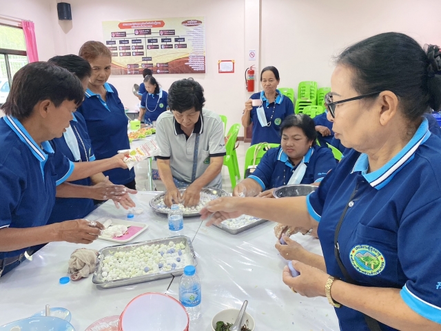 กิจกรรมโรงเรียนผู้สูงอายุ อบต.นาบอน วันที่ 17 มีนาคม 2566